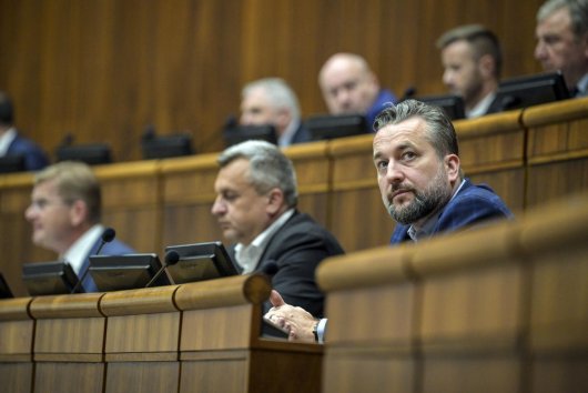Blaha sa na podujatí spolku Svätopluk podelil o svoje halucinácie. Hovoril o fašizácii EÚ a rusofóbii