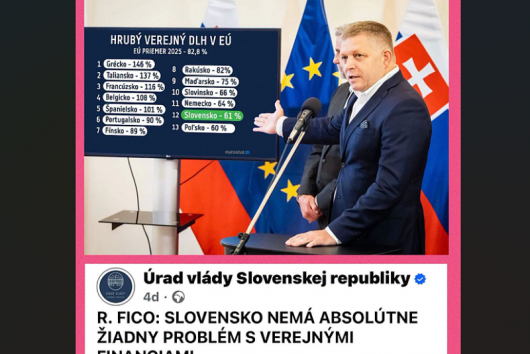 Dáta bez pátosu: Zvrátená realita a pomýlený premiér