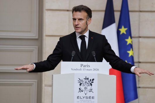 Macron: Rusko sa mýli, ak si myslí, že vojna na Blízkom východe zmierni naň tlak