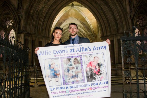 Alfie Evans verzus zákon