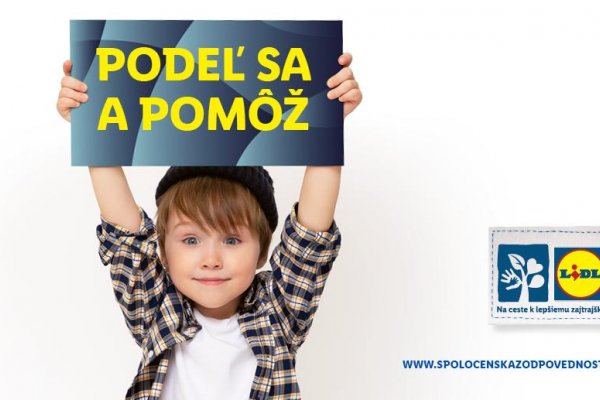 Podeľ sa a pomôž, potravinová zbierka aká tu ešte nebola