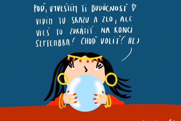 Rosie Naive Art: Predvolebné veštenie