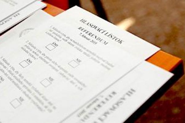 Referendum - víťazi a porazení