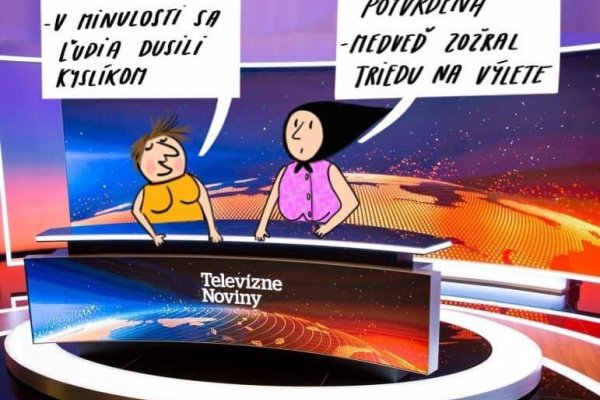 Rosie Naive Art: Televízne správy po novom