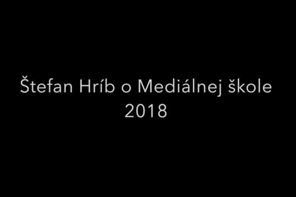 Mediálna škola .týždňa 2018: Ako sa hľadá prezident?