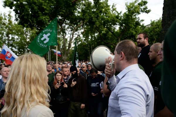 Neverte médiám, do Popradu aj tak prídeme, tvrdia kotlebovci. Primátor ich na úrad nepustí