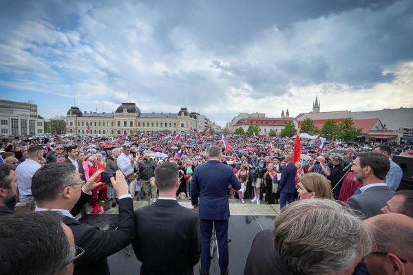 Polícia vyhodnocuje zábery z protestu strany Smer-SD v Nitre