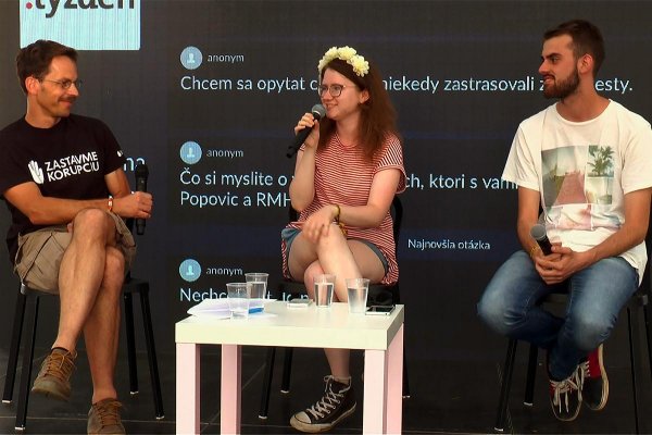 .diskusia .týždňa na Pohode: Ako študenti pochodovali proti korupcii a čo bolo potom