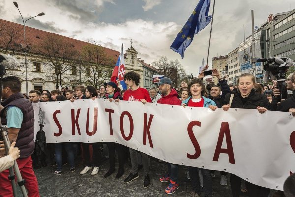 Pochod sa stal, mladí to zvládli